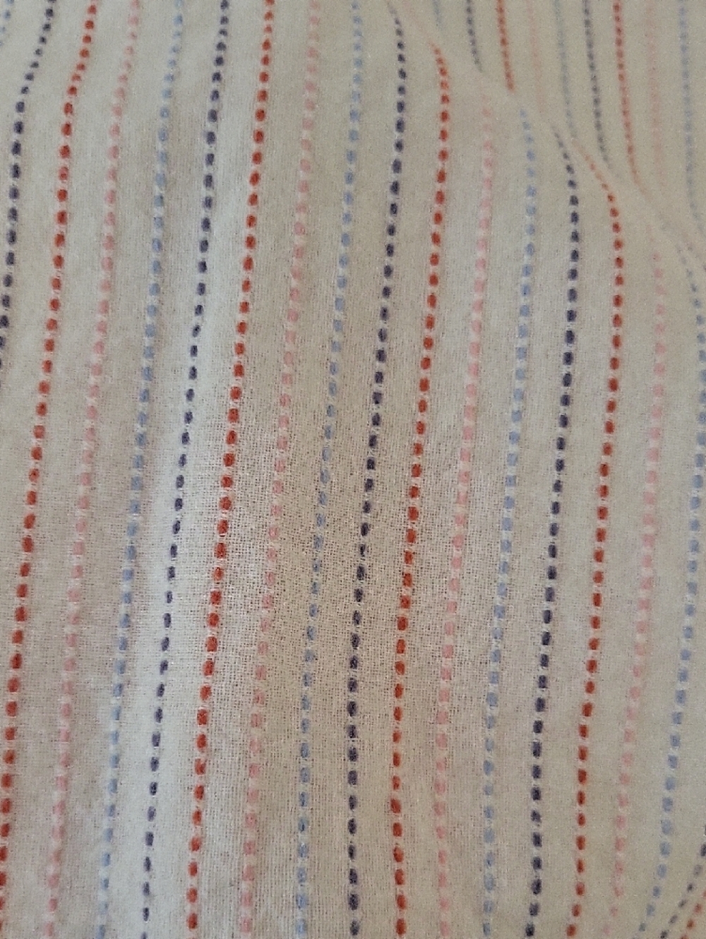 Madewell Stitched Multicolor 100% Cotton Boxy Button Down Camp Shirt Size Large - Picture 5 of 7